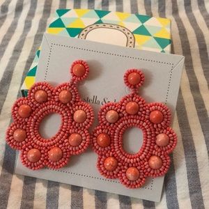 Stella & Dot rose earrings